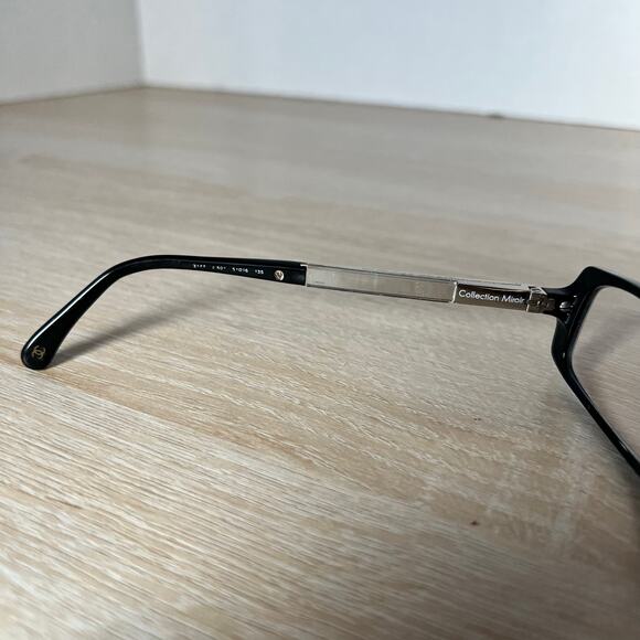 Chanel 3177 c.501 Eyeglasses Black Collection Miroir Frames 51-16-135 Italy - Picture 4 of 10
